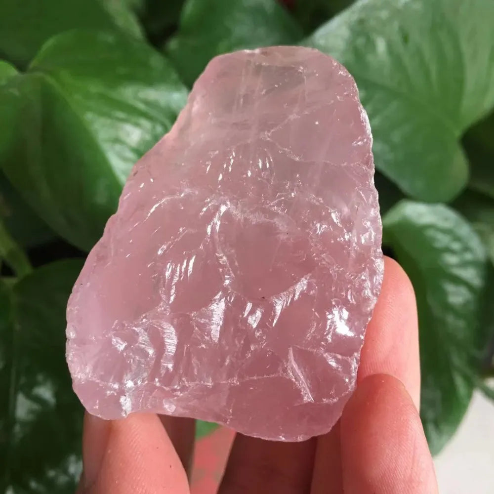Rose Quartz Rough Raw Tumbled Stones 1.5-2 Inch Chunks