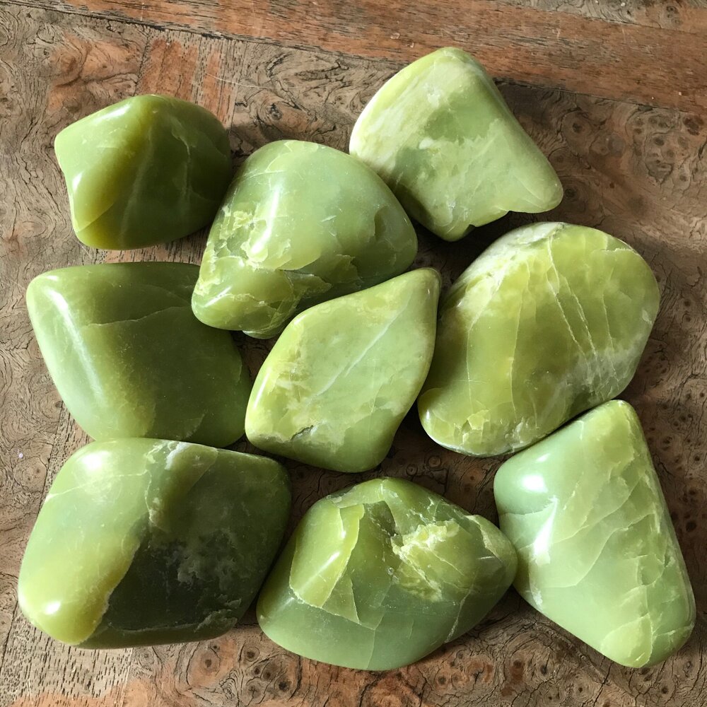 Noble Serpentine - Healerite 2" -2.5" Tumbled Stones