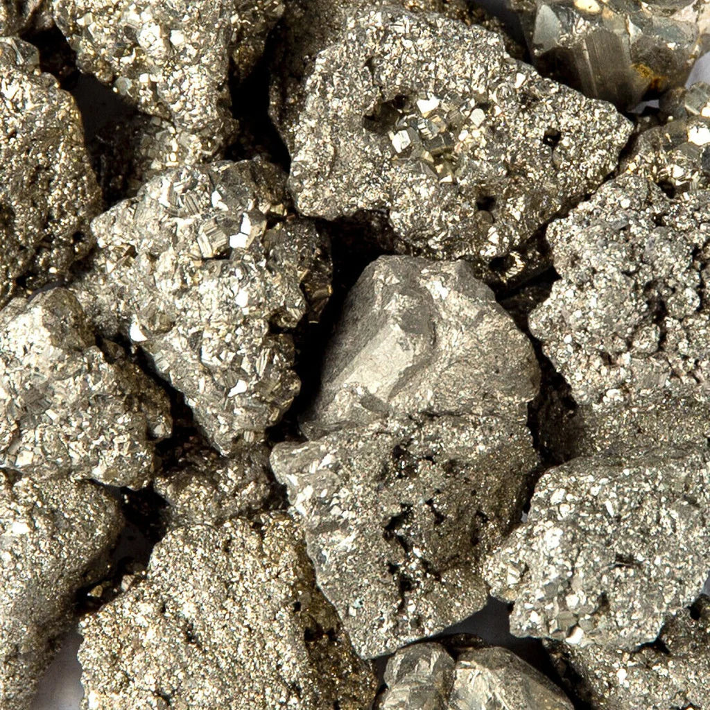 Rough Pyrite - Palm Clusters From Peru