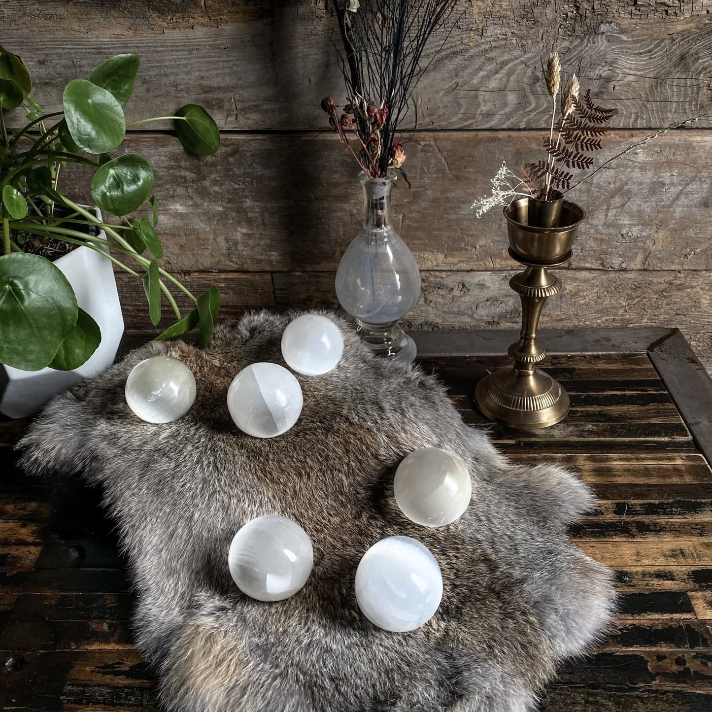 Selenite Spheres - 2" to 5"