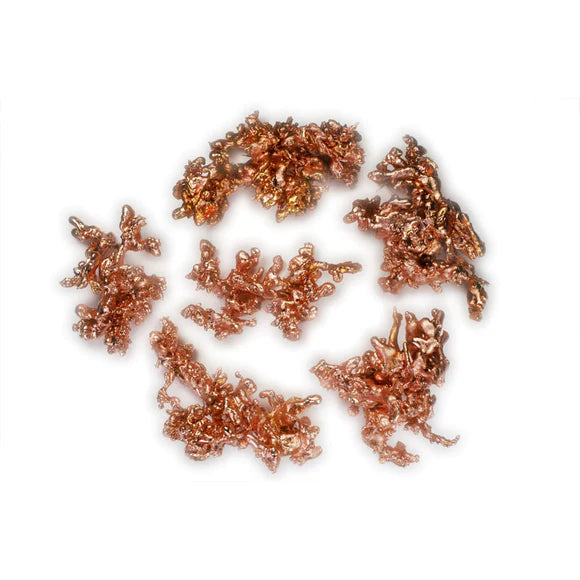 Sculptured Copper - Size 2 -3 inches