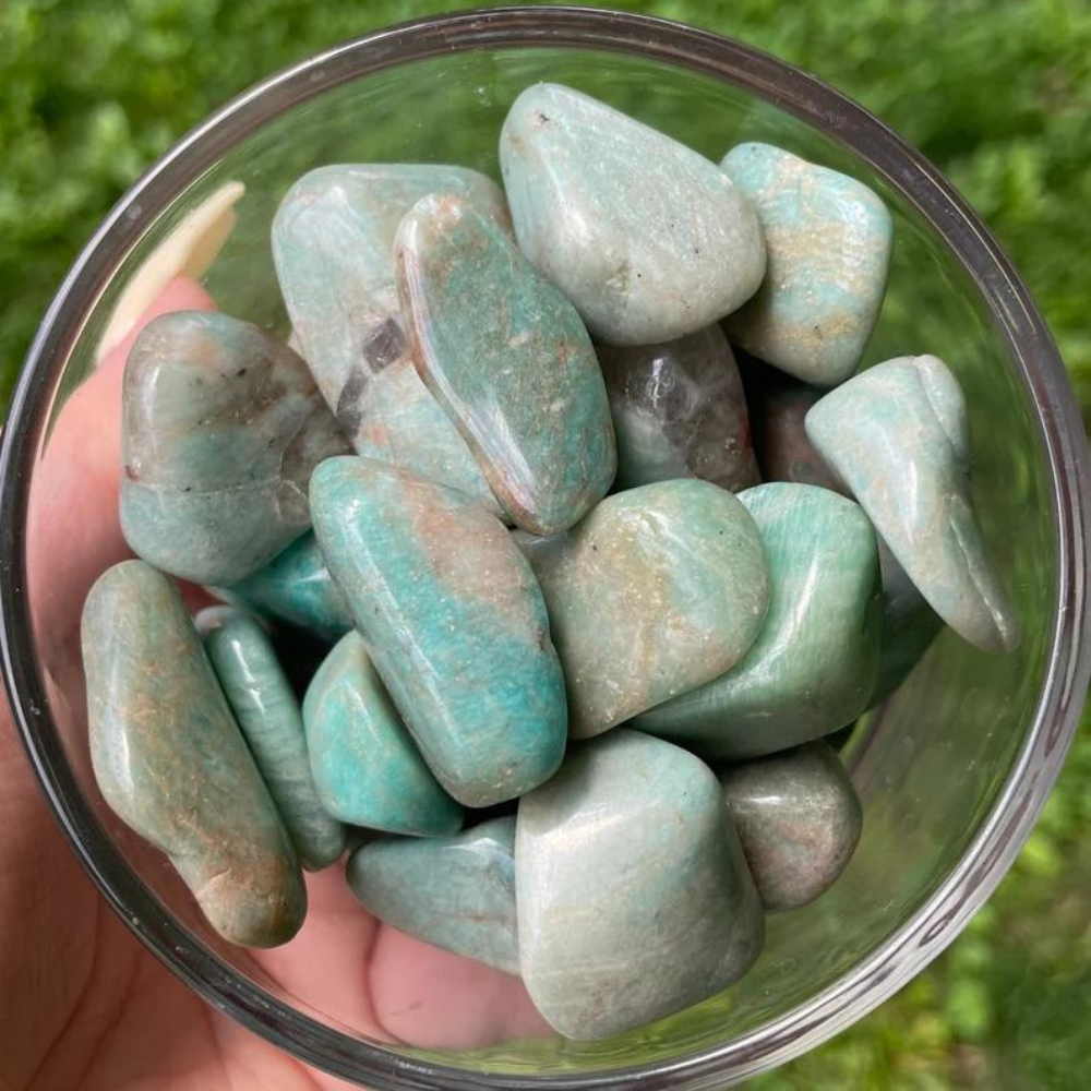 Amazonite Tumbled Stones Stones Crystal Shop