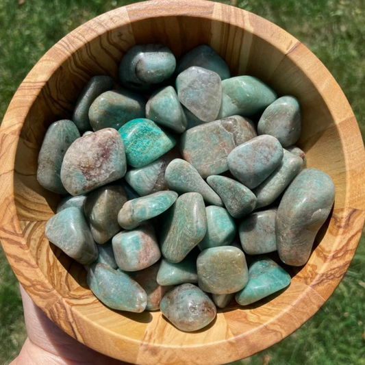 Amazonite Tumbled  Stones Stones Crystal Shop