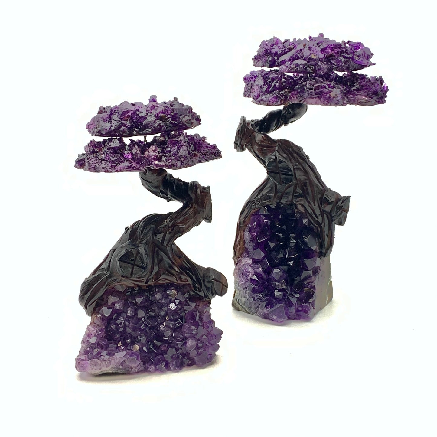 Handmade Natural Amethyst Cluster Tree - Available in 3 Sizes