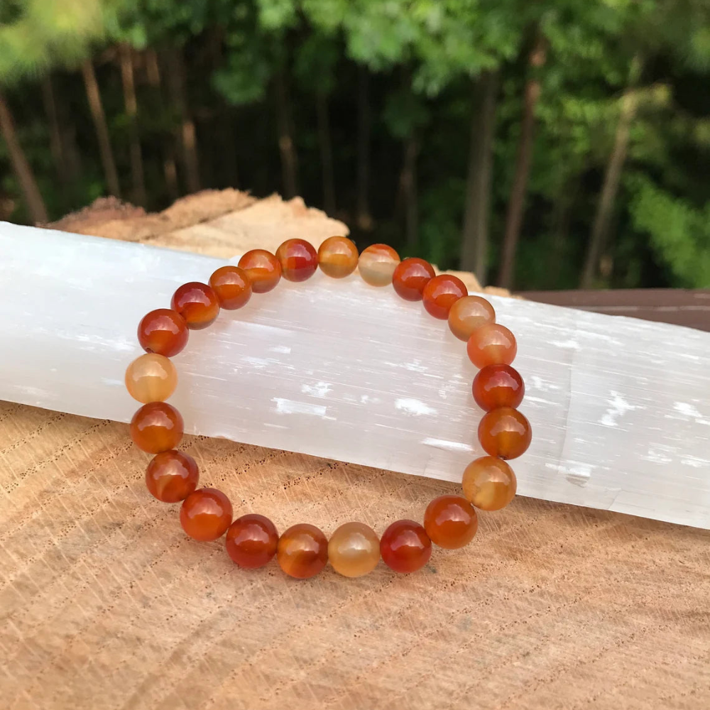 Carnelian Bracelet Stones Crystal Shop
