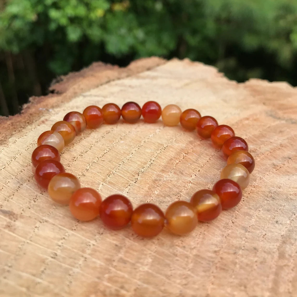 Carnelian Bracelet Stones Crystal Shop