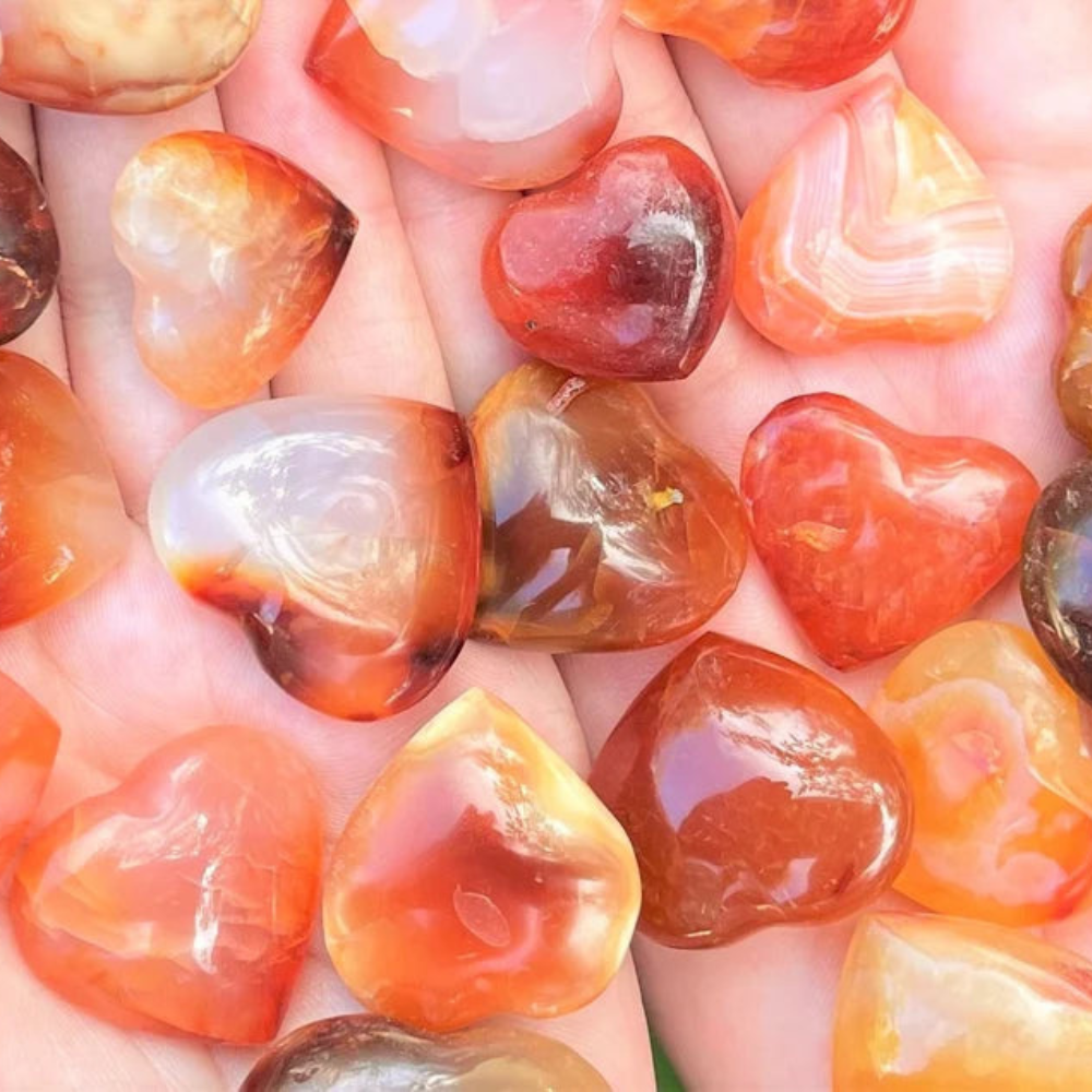 Red 2025 carnelian crystal
