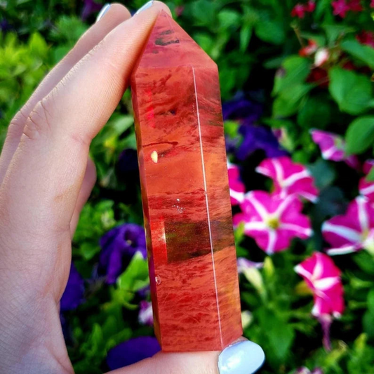 Cherry Quartz Point Stones Crystal Shop