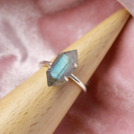 Labradorite Ring Sterling Silver 925 Ring Stones Crystal Shop
