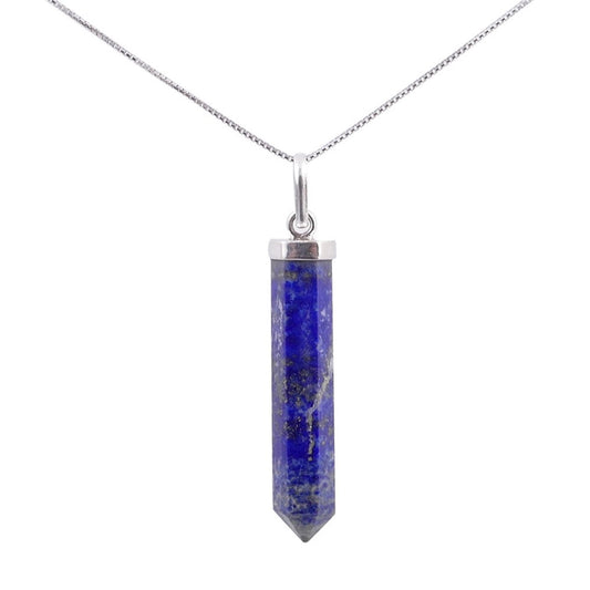 Lapis Lazuli Pendant Point Necklace Stones Crystal Shop