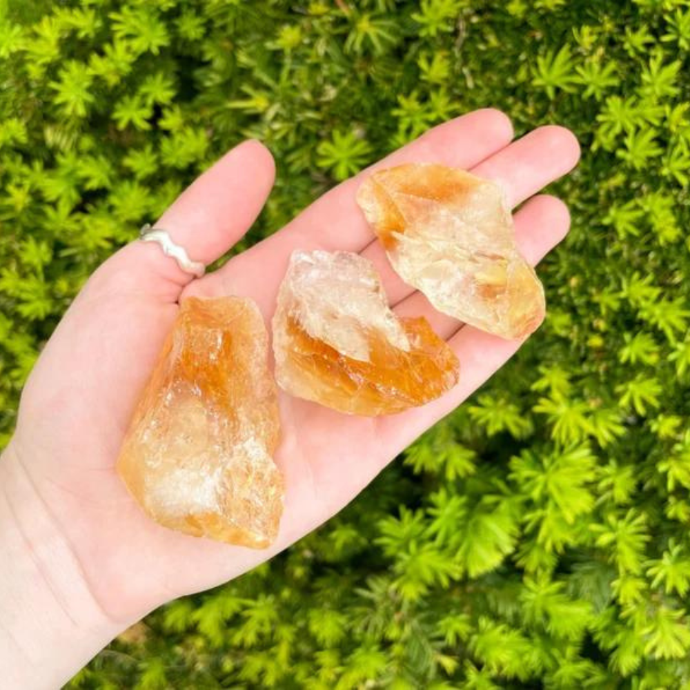 Raw Citrine Calcite Stone Stones Crystal Shop
