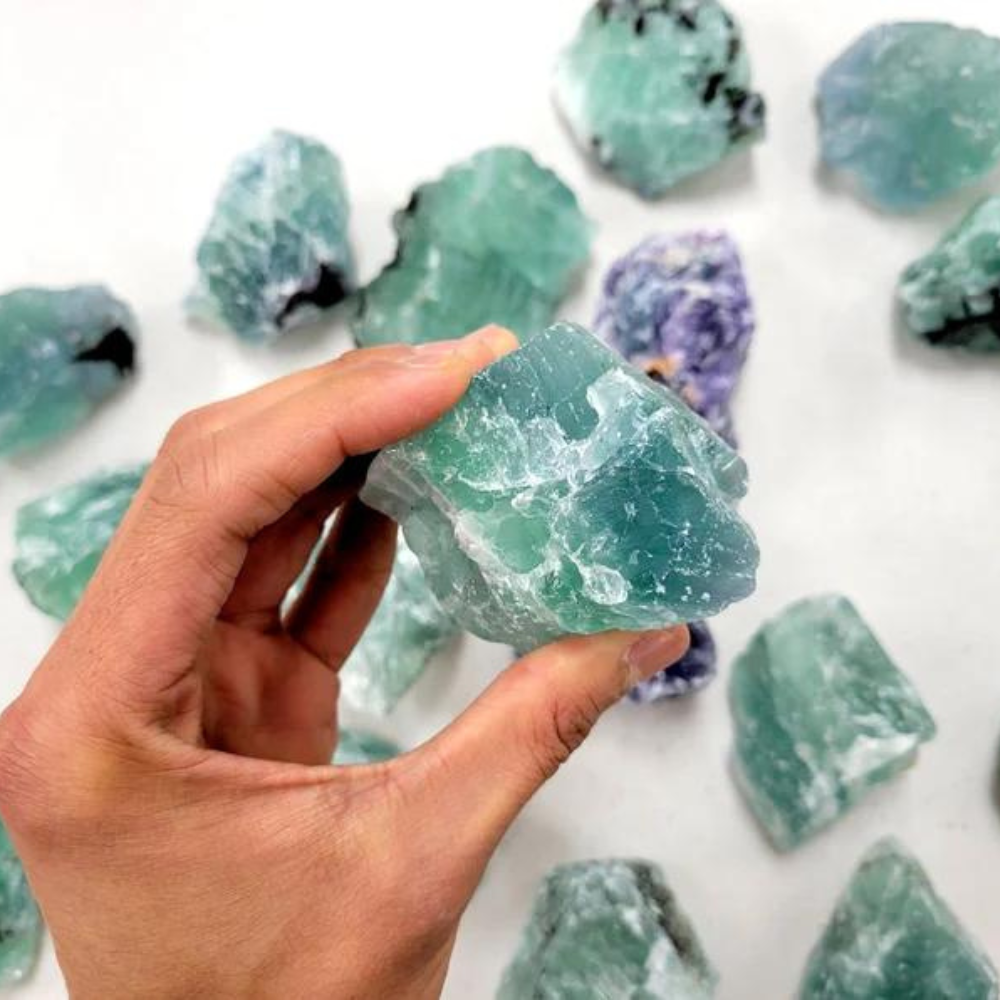 Raw Fluorite Lapidary Crystals Stones Crystal Shop