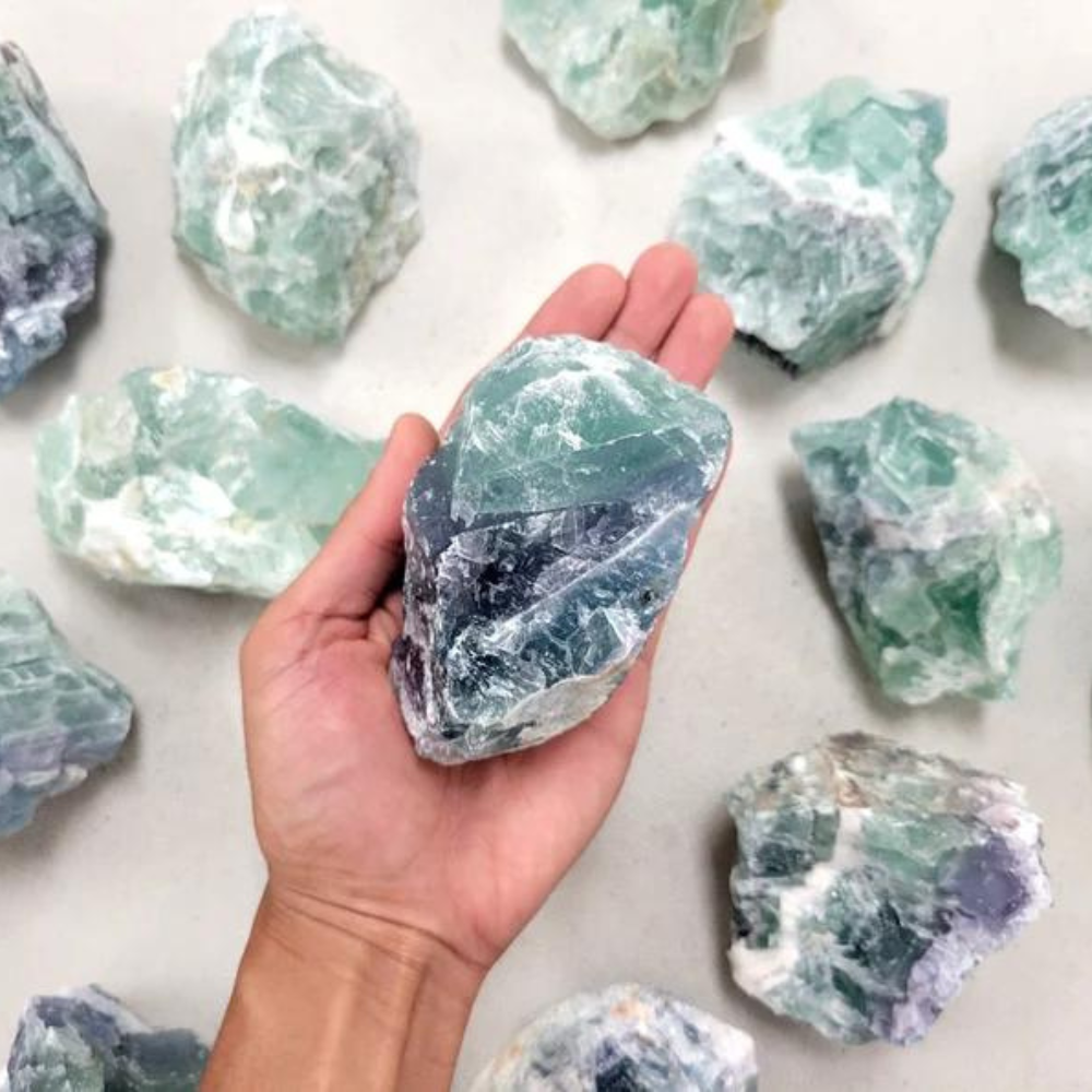 Raw Fluorite Lapidary Crystals Stones Crystal Shop