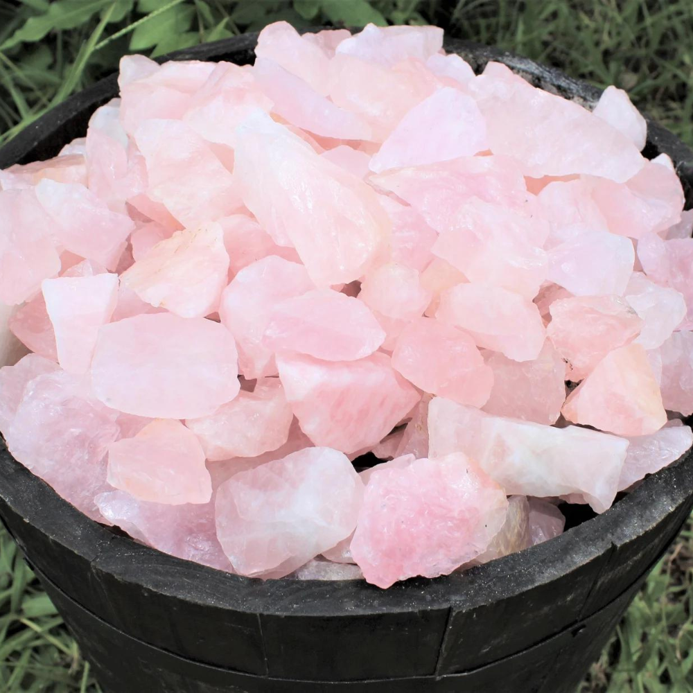 Rose Quartz Raw Stones (Draft for Bandar review) Stones Crystal Shop