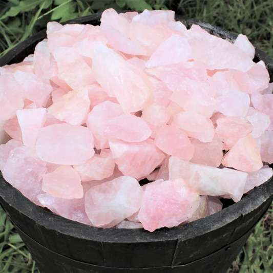 Rose Quartz Raw Stones (Draft for Bandar review) Stones Crystal Shop