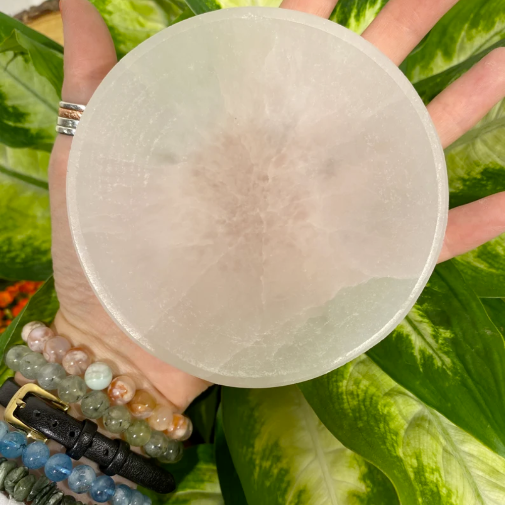 Selenite Bowl Stones Crystal Shop