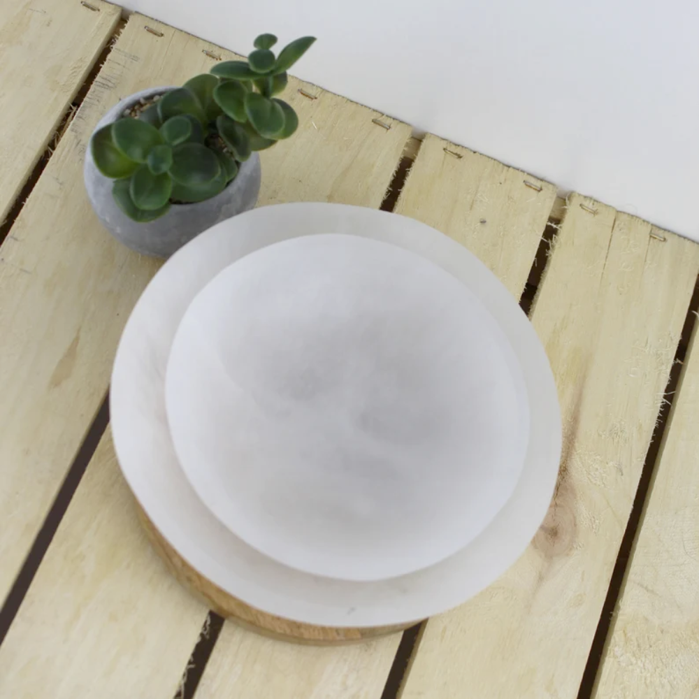 Selenite Bowl Stones Crystal Shop