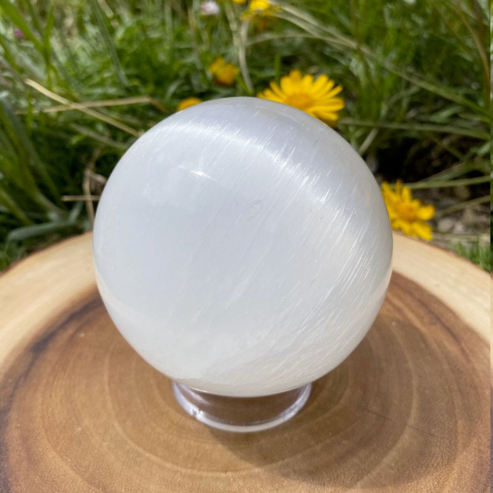 Selenite Spheres Stones Crystal Shop