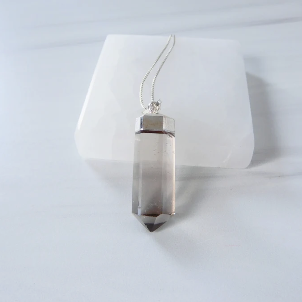 Smoky Quartz Necklace Stones Crystal Shop
