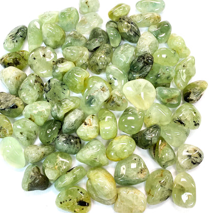 Prehnite Tumbled Stones - 1.5" High Quality Crystals