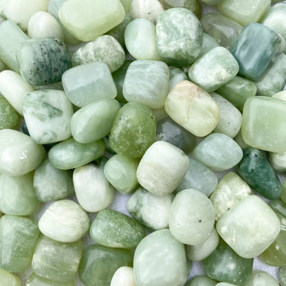 New Jade Tumbled 1.5" Stones - 100% Pure Crystals
