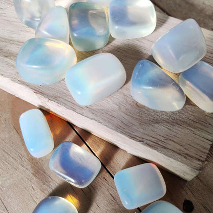 Opalite Tumbled Stones - 1.5" Pure Genuine Crystals