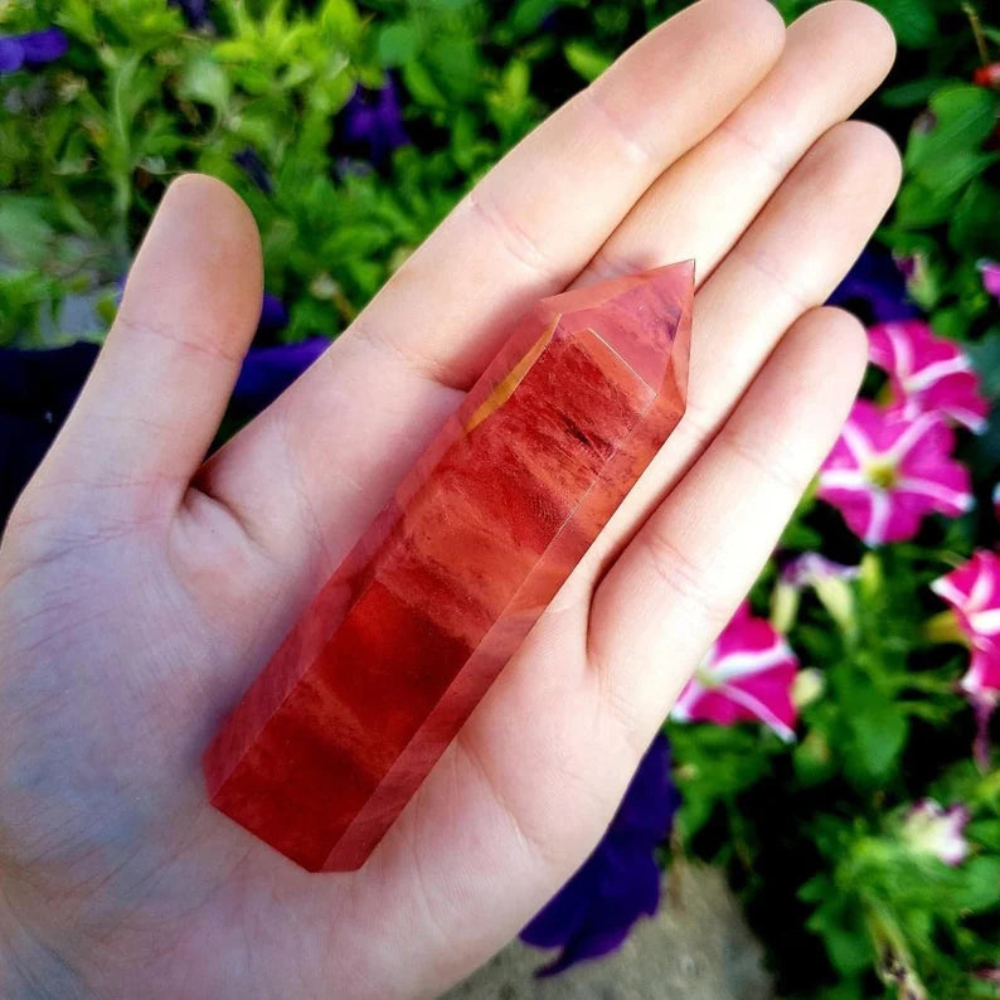 Cherry Quartz Point Stones Crystal Shop