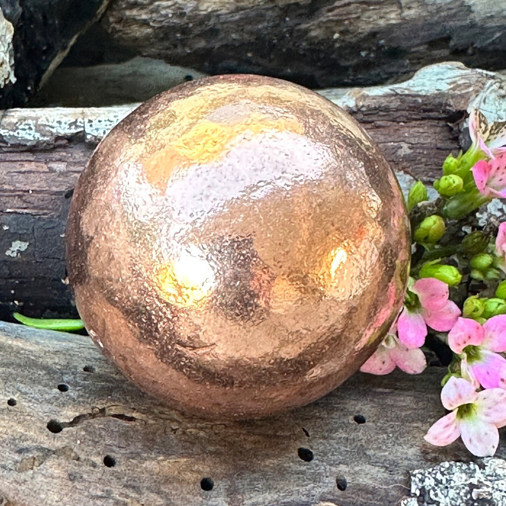 Copper Sphere - 100% Natural Copper Stones Crystal Shop