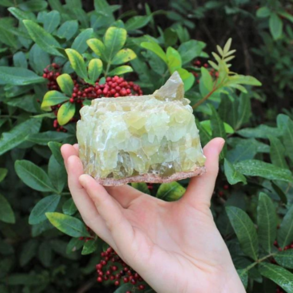 Green Calcite Stones Crystal Shop