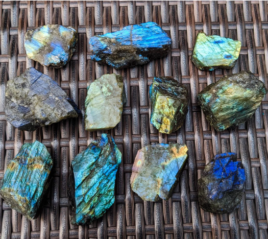 Labradorite Chunks Stones Crystal Shop