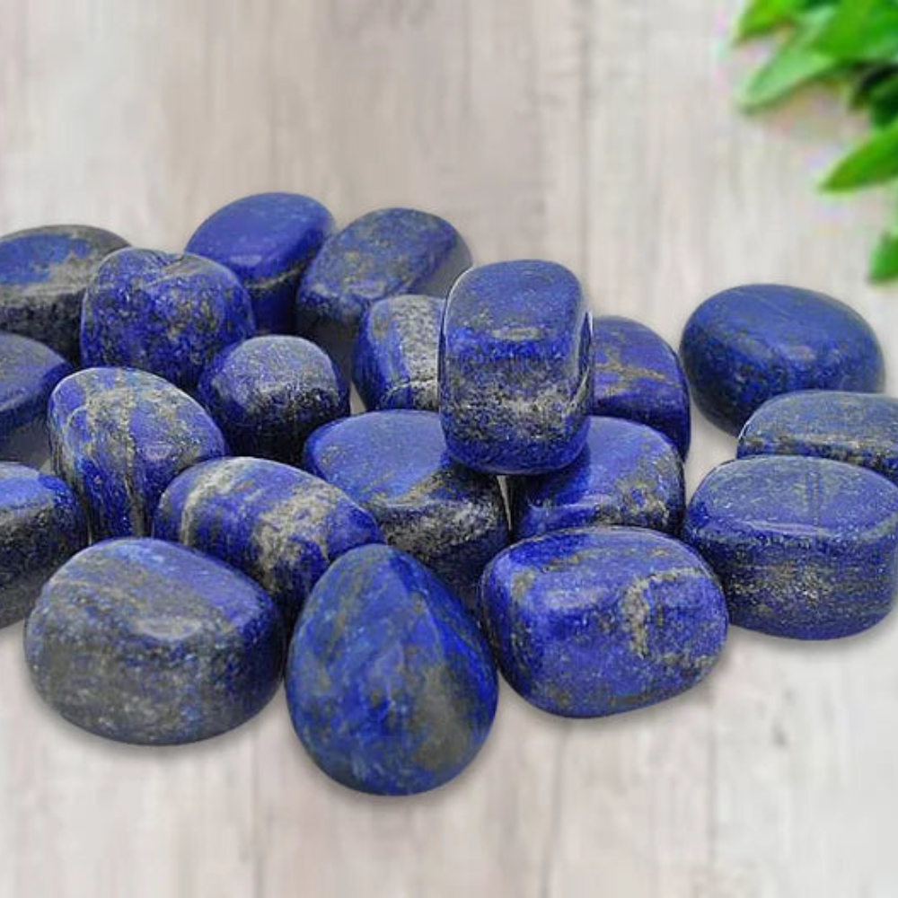 Lapis Lazuli Tumbled Stones - Grade A+ Natural Gemstone - 1-2 Wide – Stones  Crystal Shop