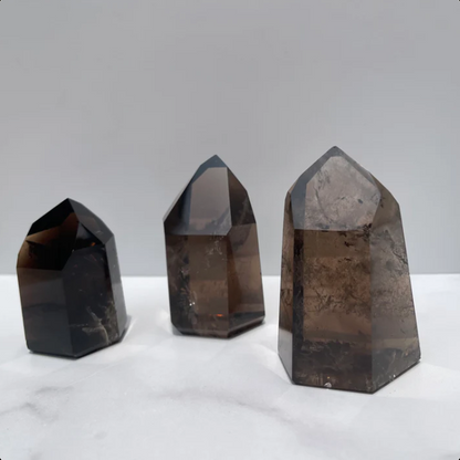 Large Smoky Quartz Towers - Grade A Quality Stones Crystal Shop
