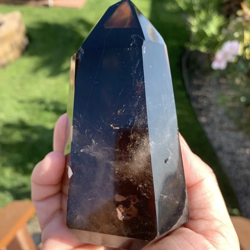 Large Smoky Quartz Towers - Grade A Quality Stones Crystal Shop