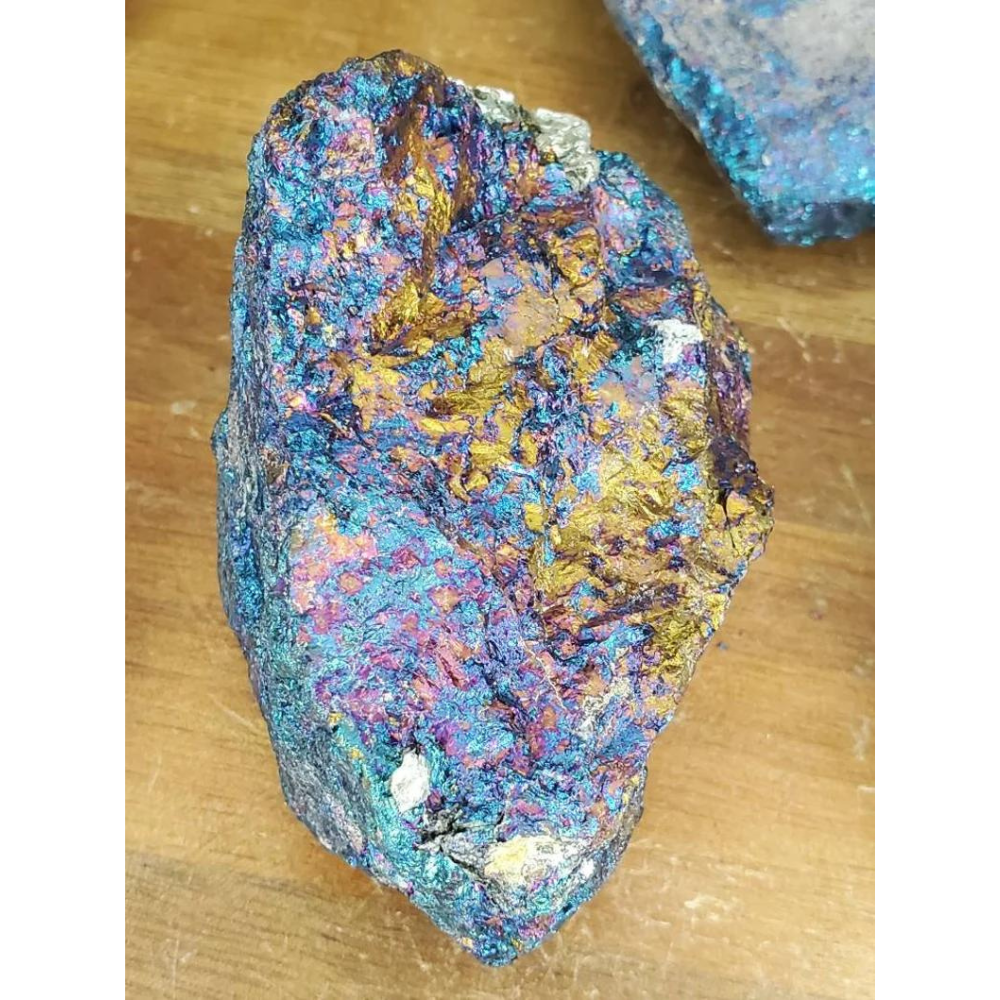 Natural Chalcopyrite stone ~ Peacock Ore Iridescent Crystal Stones Crystal Shop