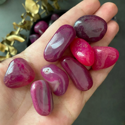 Pink Agate Stones ( Draft for Bandar Review) I will change photos not like the product Stones Crystal Shop