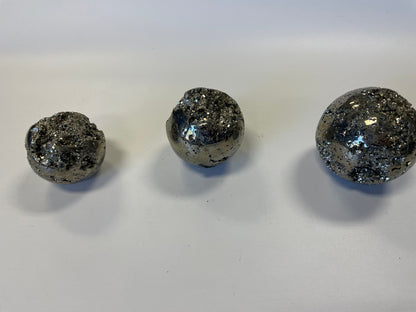 Pyrite Sphere Stones Crystal Shop