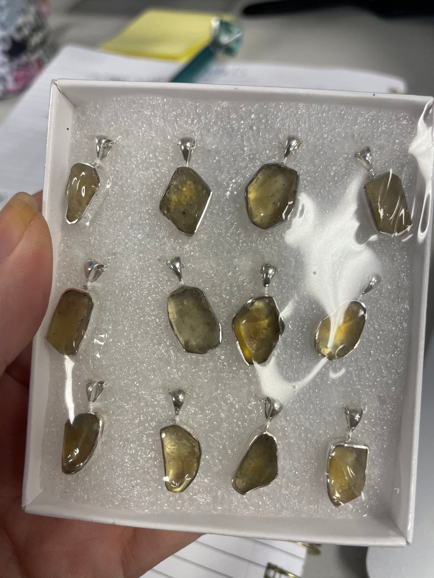 Rare Libyan Desert Glass Necklace Stones Crystal Shop