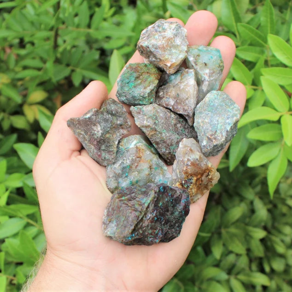 Raw Chrysocolla Stones Stones Crystal Shop