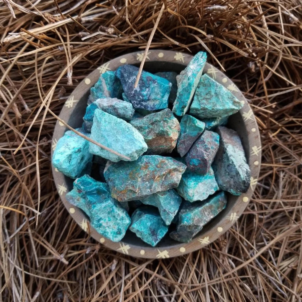 Raw Chrysocolla Stones Stones Crystal Shop