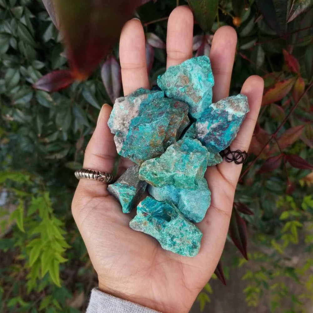 Raw Chrysocolla Stones Stones Crystal Shop