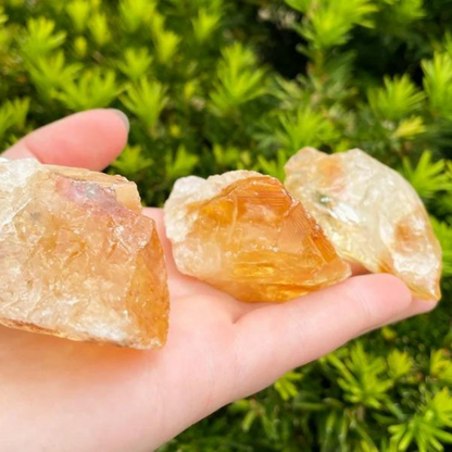 Raw Citrine Calcite Stone Stones Crystal Shop