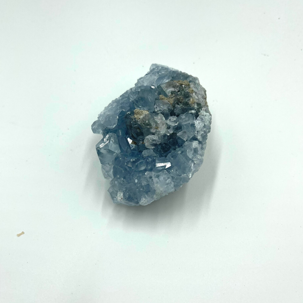 Small Blue celestite clusters Stones Crystal Shop
