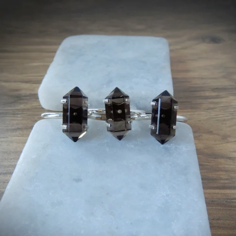 Smoky Quartz Ring Stones Crystal Shop