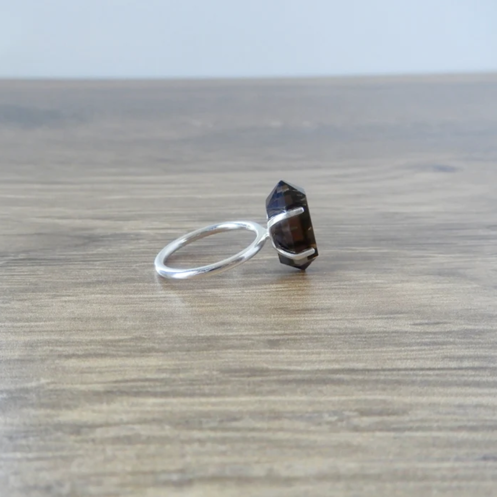 Smoky Quartz Ring Stones Crystal Shop