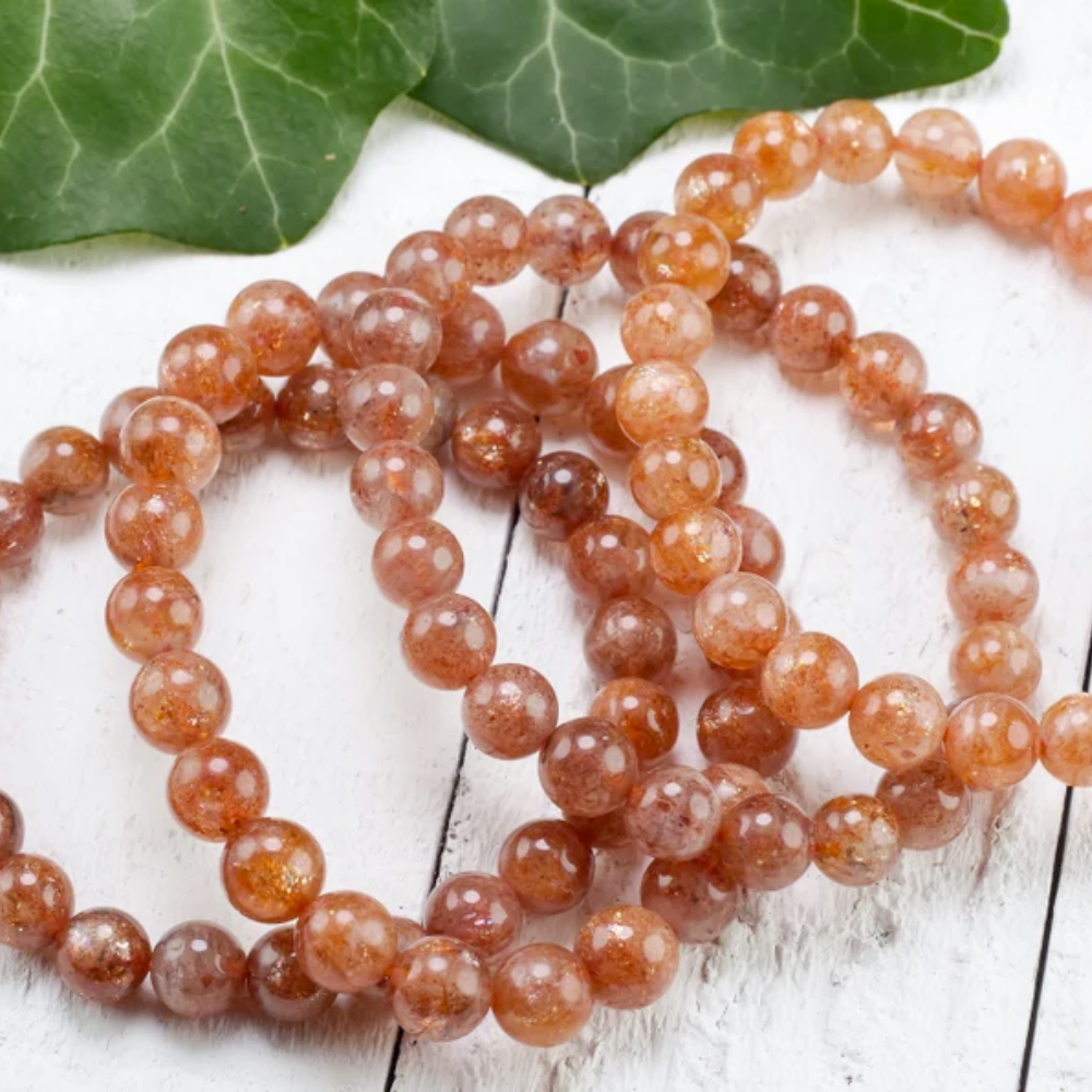 Sunstone Bracelet CHECK Stones Crystal Shop