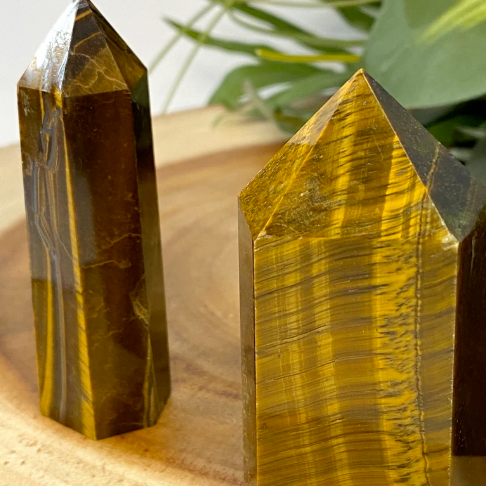 Tiger Eye Tower Stones Crystal Shop